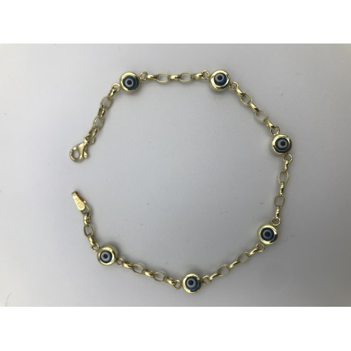 14 Ayar 6 Göz Bileklik