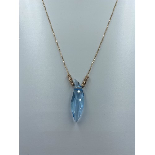 14 Ayar Swarowski Kolye