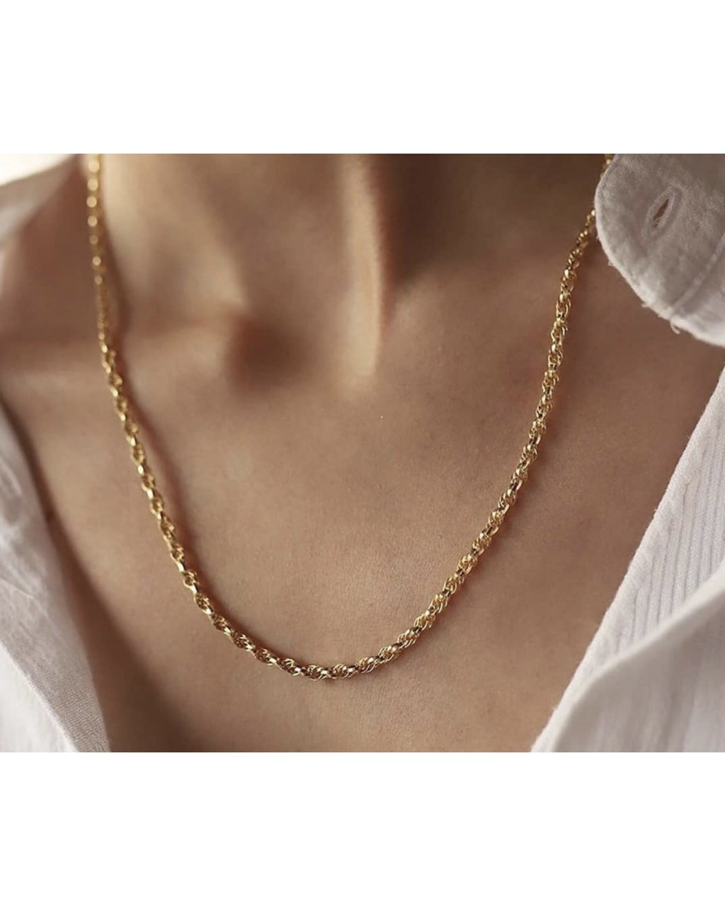 14 Ayar Burma Zincir Kolye